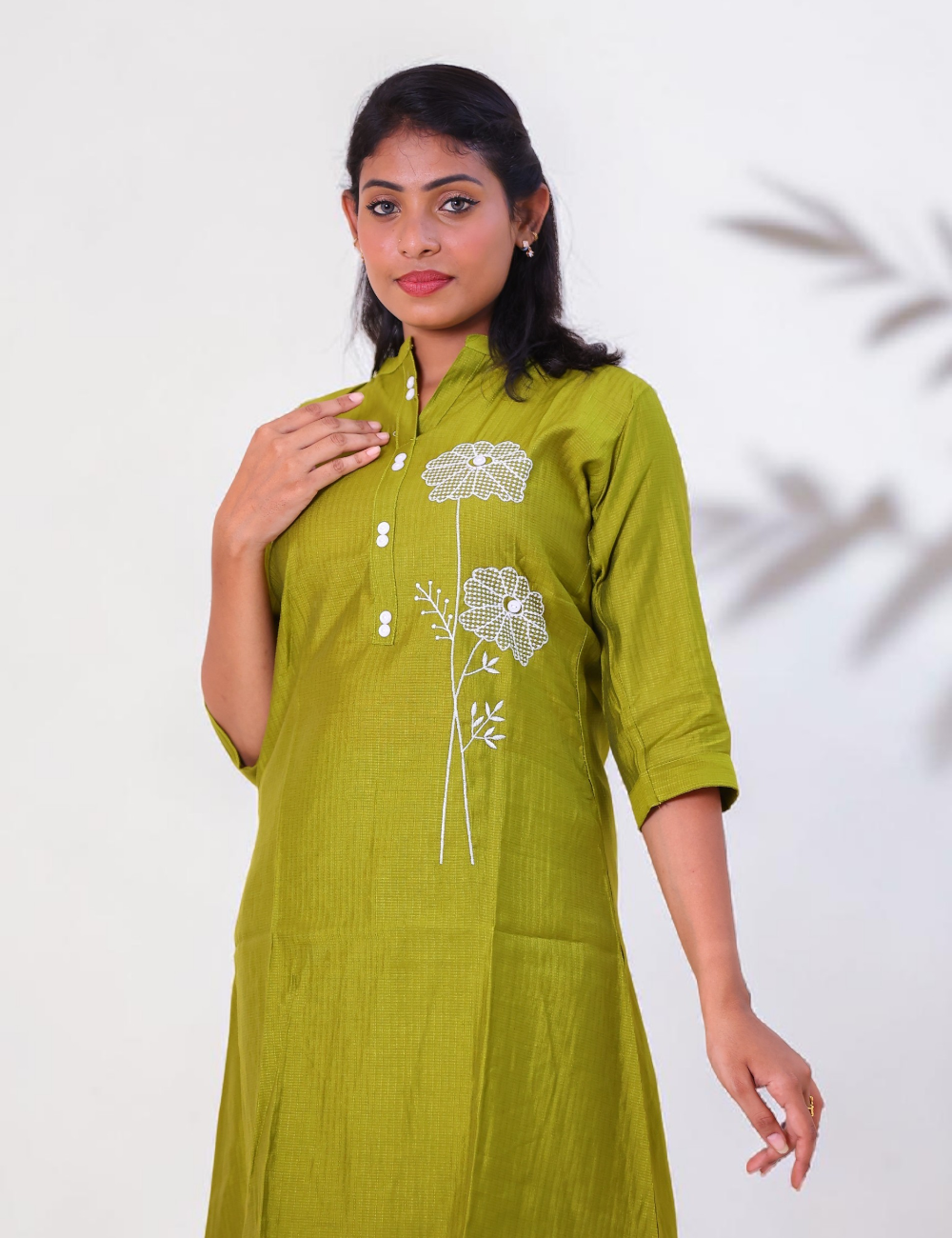 Salwar Suits Co-Ords Rayon Olive Green